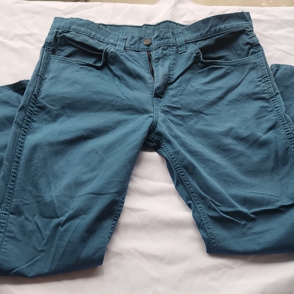 511 LEVIS Teal Casual Pants - Picture 1 of 6